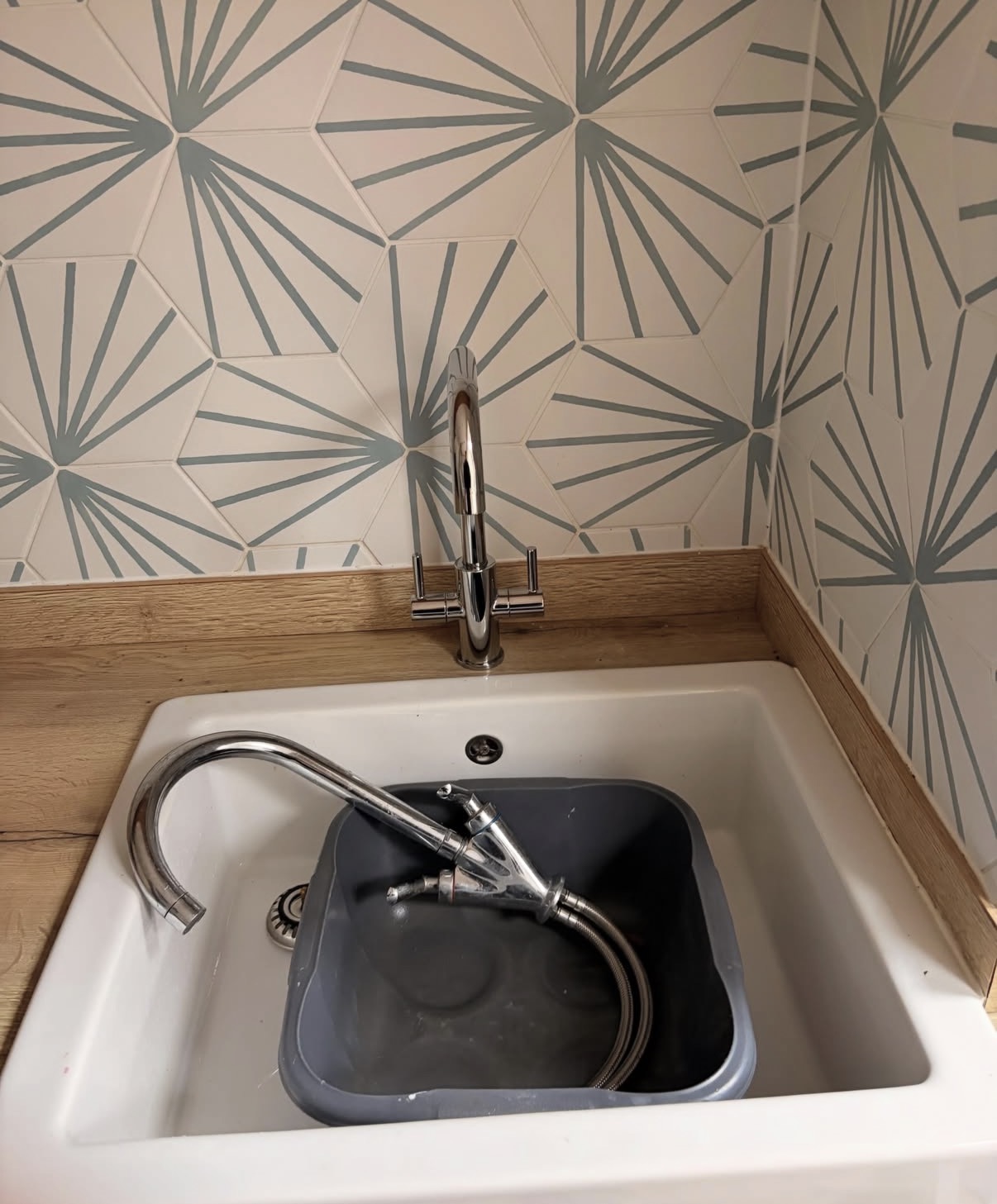 Kitchen sink plumbing by Parallel Property Services