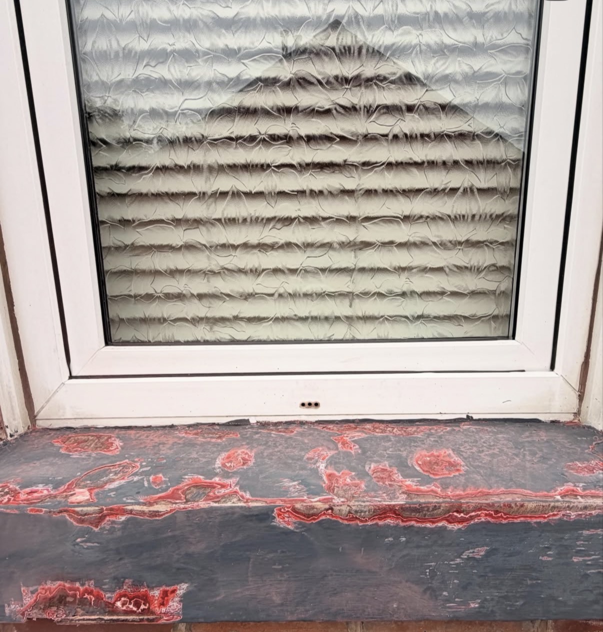 External window sill work by Parallel Property Services